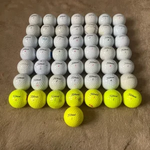 50 x Titleist golf balls