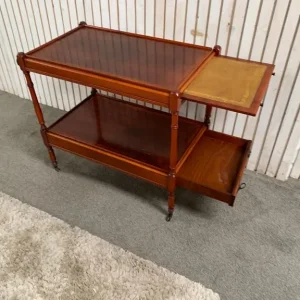Tea trolley with one drawer and pull-out shelf - Image 7