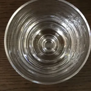 Glass Engraved ‘A’ Goblet - Image 2