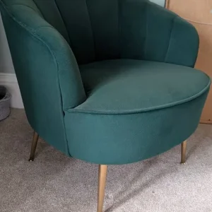 Dark green armchair - Image 3