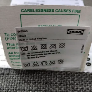 Pair of IKEA ekenas armchairs - Image 4