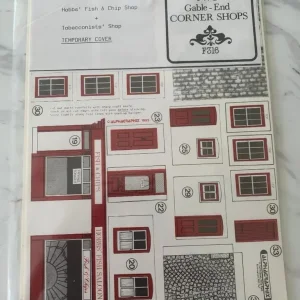 4mm Scale Model Village and Railway Components