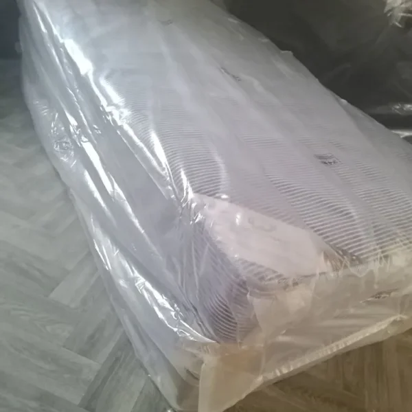 Single bed with mattress