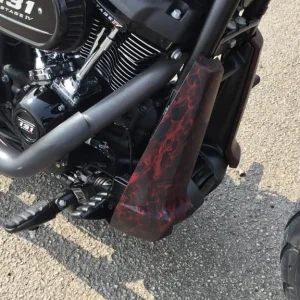 2018 Harley-Davidson SOFTAIL FXDR 114 Vivid Black Custom Cruiser - Image 4