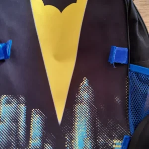 Batman tent, blow-up mattress, and backpack - Image 7