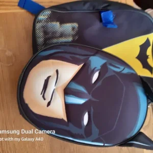 Batman tent, blow-up mattress, and backpack - Image 8