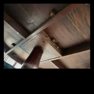 Antique table and chairs - Image 5