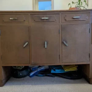 1920s wooden sideboard - Image 2