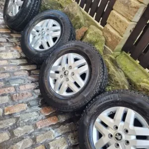 4x 16 inch Peugeot Boxer campervan alloys and tyres - Image 2