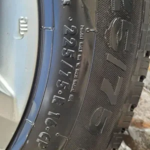 4x 16 inch Peugeot Boxer campervan alloys and tyres - Image 3