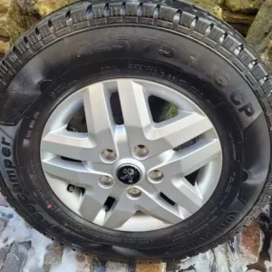 4x 16 inch Peugeot Boxer campervan alloys and tyres - Image 7