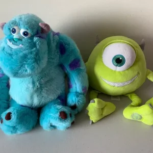 Disney Monster Inc Mike and Sulley soft toy