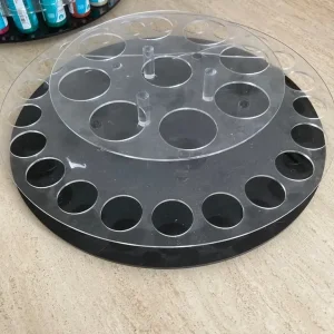 Clear Acrylic Caddy for Paints and Tools