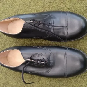 Mens Black Shoes Size 10 L New Unboxed - Image 2