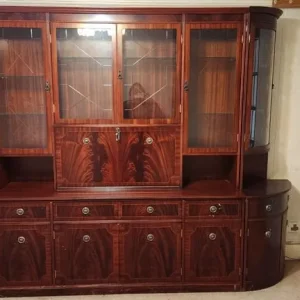 Large brown cabinet
