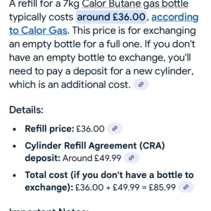 7kg empty gas bottle - Image 2
