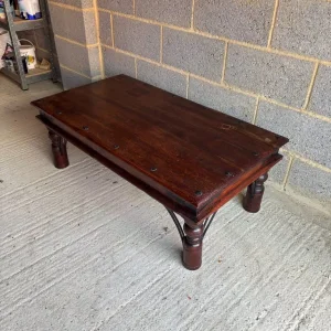Sheesham Hardwood Coffee Table - Image 2