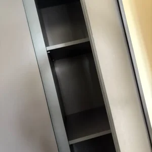 Malvern Grey 3 Door Triple Wardrobe - Image 2