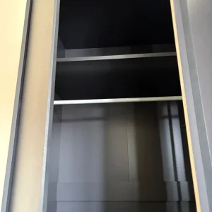 Malvern Grey 3 Door Triple Wardrobe - Image 4