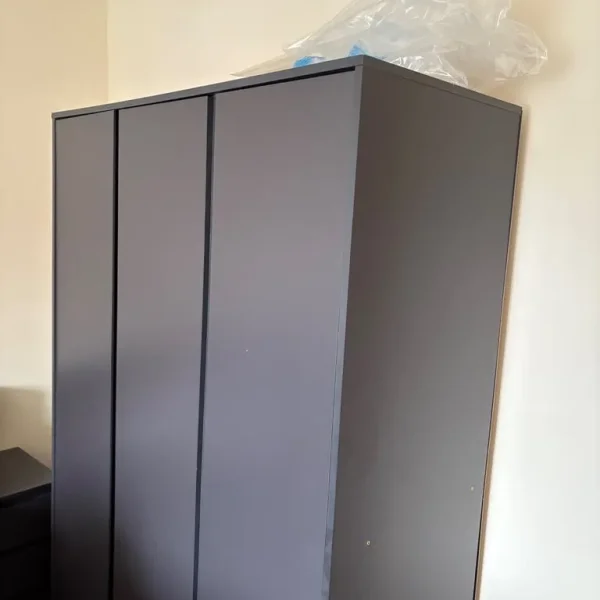 Malvern Grey 3 Door Triple Wardrobe