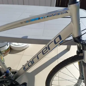 Carrera Crossfire Hybrid Bike 21 inch silver - Used once - Image 6