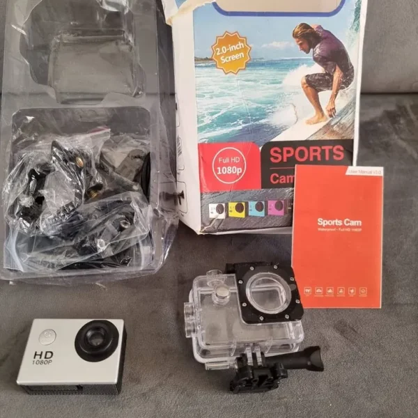 Waterproof Sports Camera for Diving and Outdoor Adventures
