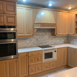 Crosby wooden kitchen units and Franke sink - Image 2