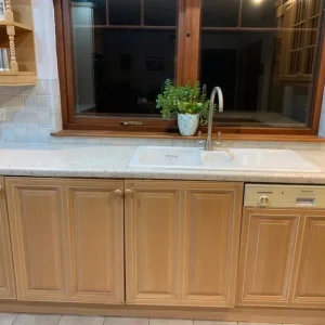 Crosby wooden kitchen units and Franke sink - Image 5