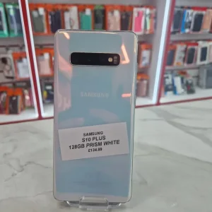 Samsung S10+ Prism White 128GB Unlocked with Warranty