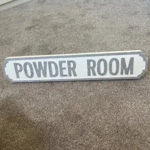 Powder Room Sign - Image 2