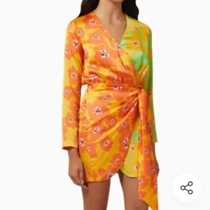 Wrap dress with floral print - Image 7