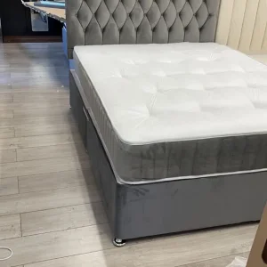 Double Divan Bed with Mattress – Ready to Use