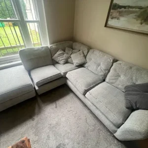 Sofa and Footstool