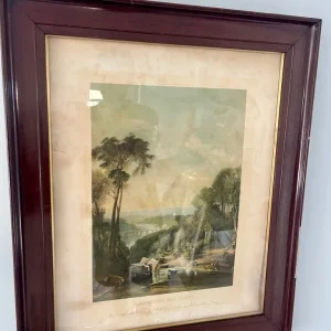 Framed Vintage Print – Crossing the Brook after J.M.W. Turner - Image 2