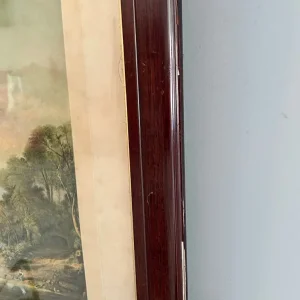 Framed Vintage Print – Crossing the Brook after J.M.W. Turner - Image 4