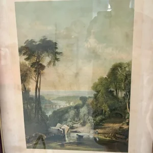 Framed Vintage Print – Crossing the Brook after J.M.W. Turner - Image 7