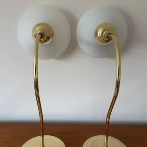 Pair of Vintage Ikea Kroby Brass Table Lamps - Image 6