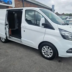 2022 Ford Transit Custom 300 Limited P/V ECOBLUE 170 Automatic with Twin Doors and Tailgate - Image 2