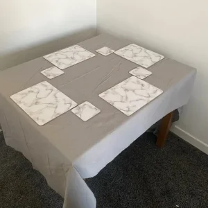 Dining Room Table with Four Chairs - Image 3