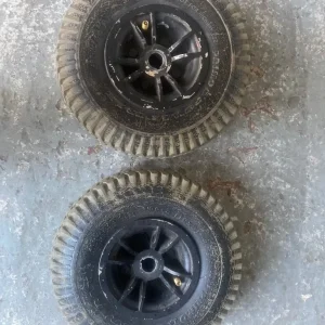 Spare fishing trolley wheels