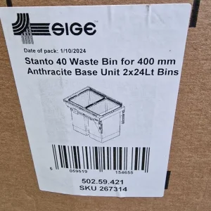 Pull out kitchen bins