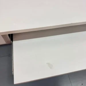 White Computer Desk & Swivel Chair (can sell separately) - Image 6