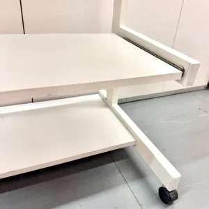 White Computer Desk & Swivel Chair (can sell separately) - Image 7