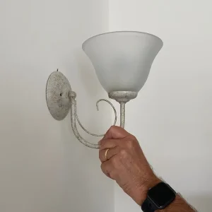 Ceiling light with 2 matching wall lights - Image 4