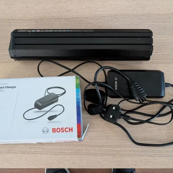 Bosch Powertube 500 and Bosch 2A Compact Charger