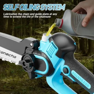 Stonecho Mini Cordless Chainsaw with 8-inch blade - Image 3