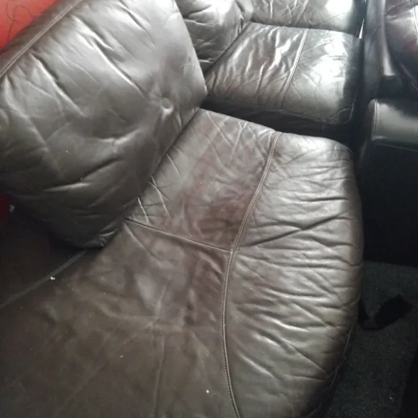 Brown leather collection