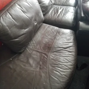 Brown leather collection