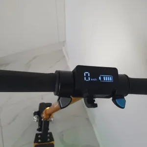 SIMATE Folding Electric Scooter for Kids with LED Lights and Dual Brakes - Image 6