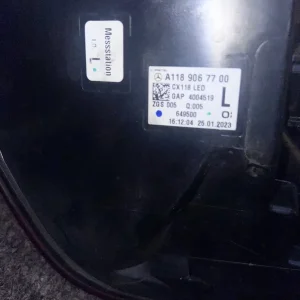 Mercedes-Benz CLA C118 Rear Right Tail Light Lamp - Image 5